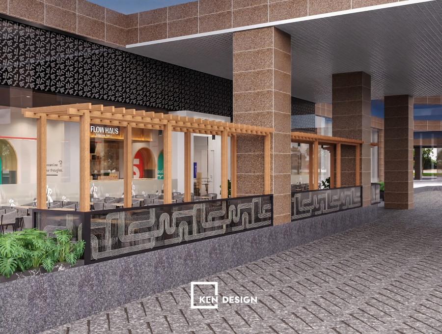 Thiết kế cafe coworking FLOW HAUS cơ sở 2 tại Mễ Trì